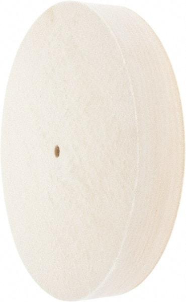 Value Collection - 12" Diam x 2" Thick Unmounted Buffing Wheel - 1 Ply, Polishing Wheel, 1/2" Arbor Hole, Soft Density - USA Tool & Supply