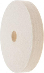 Value Collection - 6" Diam x 1" Thick Unmounted Buffing Wheel - 1 Ply, Polishing Wheel, 1" Arbor Hole, Soft Density - USA Tool & Supply