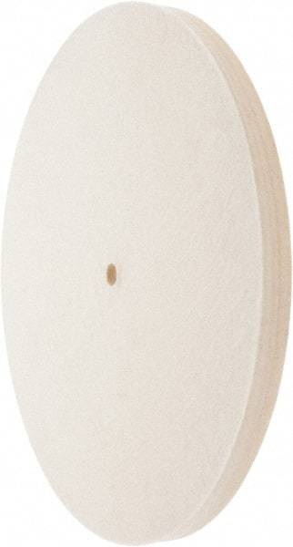 Value Collection - 12" Diam x 3/4" Thick Unmounted Buffing Wheel - 1 Ply, Polishing Wheel, 1/2" Arbor Hole, Soft Density - USA Tool & Supply