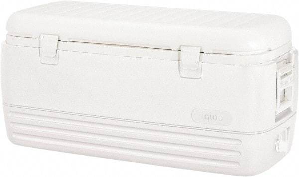 Igloo - 120 Qt Ice Chest - Polypropylene, White - USA Tool & Supply