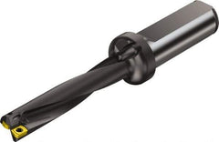 Sandvik Coromant - 7.966" Max Drill Depth, 5xD, 1.562" Diam, Indexable Insert Drill - 2 Inserts, 1-1/2" Shank Diam, Flange Shank - USA Tool & Supply