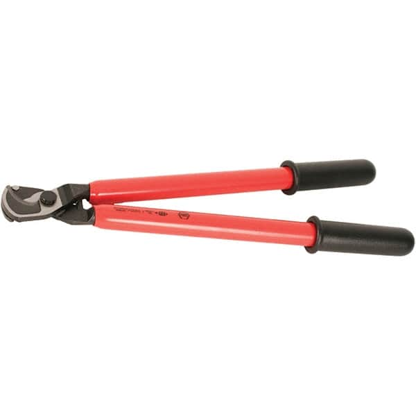 Wiha - 19.6" OAL, 4/0 AWG Capacity, Cable Cutter - USA Tool & Supply