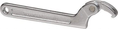 Paramount - 3/4" to 2" Capacity, Adjustable Pin Spanner Wrench - 6-3/8" OAL, 1/8" Hook Pin Height - USA Tool & Supply