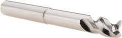 Iscar - 1/2", 3 Flute, Single End, Solid Carbide, 0.03" Corner Radius End Mill - 4-1/2" OAL, Right Hand Flute, 3/4" LOC, Right Hand Cut, 2-1/2" Extended Reach - USA Tool & Supply