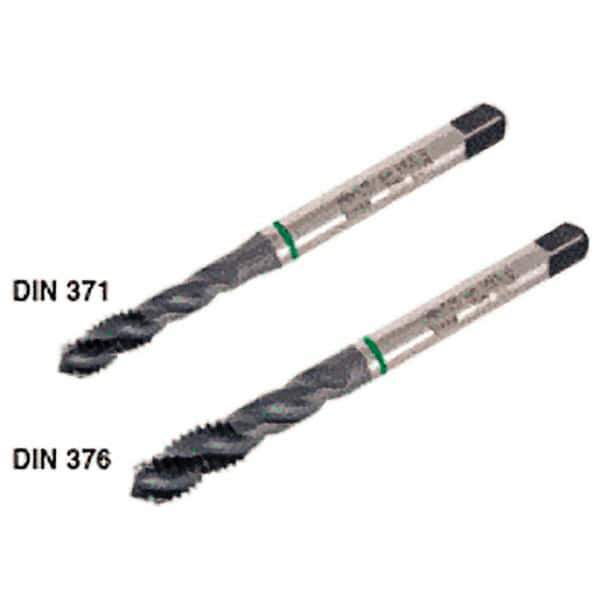 Iscar - M2.5x0.45 Metric Coarse 6H Spiral Flute Tap - High Speed Steel, 50mm OAL, Right Hand Flute, Right Hand Thread, Series TP5 - Exact Industrial Supply