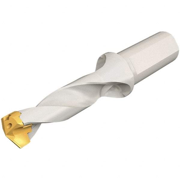 Iscar - 11 to 11.9mm Diam, 3xD, 33mm Max Depth, 16mm Shank Diam, 98.6mm OAL, Replaceable Tip Drill - IDK, IDM, IDN, IDP Insert, 11 Seat Size, DSM Toolholder, Series ChamDrillJet - USA Tool & Supply