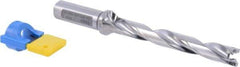 Iscar - 0.512" to 35/64" Diam, 8xD, 4.09" Max Depth, 5/8" Shank Diam, 6.68" OAL, Replaceable-Tip Drill - FCP, ICK, ICK-2M, ICM, ICN, ICP, iCP-2M Insert, 13 Seat Size, 91104711 Toolholder, Series SumoCham - USA Tool & Supply