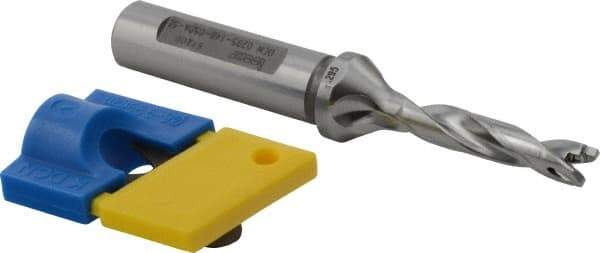 Iscar - 0.295" to 0.311" Diam, 5xD, 1.48" Max Depth, 1/2" Shank Diam, 3.84" OAL, Replaceable-Tip Drill - FCP, ICK, ICK-2M, ICM, ICN, ICP, iCP-2M Insert, 7 Seat Size, 91105056 Toolholder, Series SumoCham - USA Tool & Supply