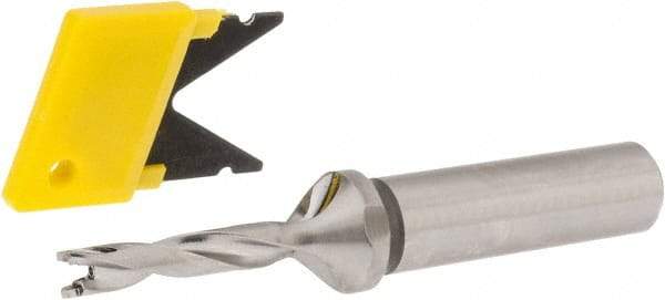 Iscar - 0.236" to 1/4" Diam, 5xD, 1.18" Max Depth, 1/2" Shank Diam, 3.58" OAL, Replaceable-Tip Drill - FCP, ICK, ICK-2M, ICM, ICN, ICP, iCP-2M Insert, 6 Seat Size, 91105171 Toolholder, Series SumoCham - USA Tool & Supply