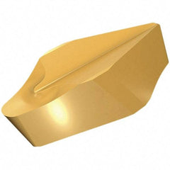 Iscar - 35V120GIPA V Grade ID5, 8mm Cutting Width Polycrystalline Diamond (PCD) Grooving Insert - 4.8mm Max Depth of Cut, Neutral, 1.2mm Corner Radius, Uncoated - USA Tool & Supply