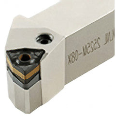 Iscar - LH PWLN Negative Rake Indexable Turning Toolholder - USA Tool & Supply