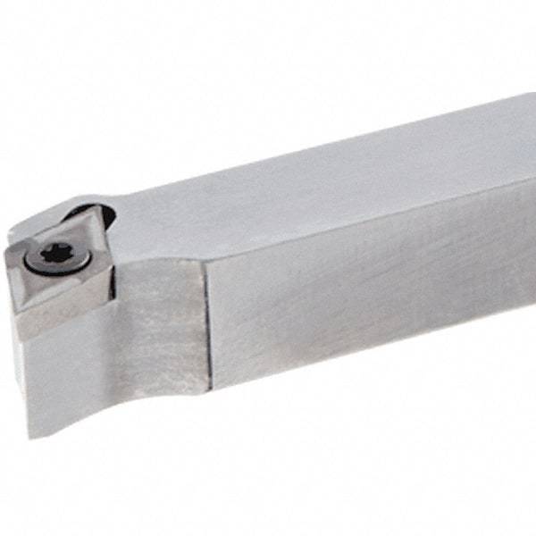 Iscar - SDHC, Left Hand Cut, 16mm Shank Height x 16mm Shank Width, Neutral Rake Indexable Turning Toolholder - 125mm OAL, DC.. 11T3.. Insert Compatibility, Series Isoturn - USA Tool & Supply
