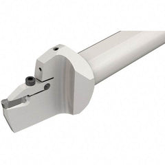 Iscar - 300mm Min Bore Diam, 300mm OAL, 40mm Shank Diam, GHIF Indexable Boring Bar - 40mm Max Bore Depth, GIPA 6.00-3.00 Insert, Clamp Holding Method - USA Tool & Supply