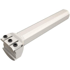 Iscar - 85mm Min Bore Diam, 300mm OAL, 50mm Shank Diam, GHIC Indexable Boring Bar - Clamp Holding Method - USA Tool & Supply