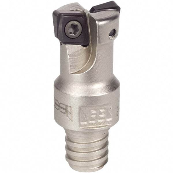Iscar - 20mm Cutting Diam, 5mm Max Depth of Cut, Modular Connection Indexable Copy End Mill - 3 Inserts, CNHT/MT 07 Insert, E93CN-MM Toolholder - USA Tool & Supply