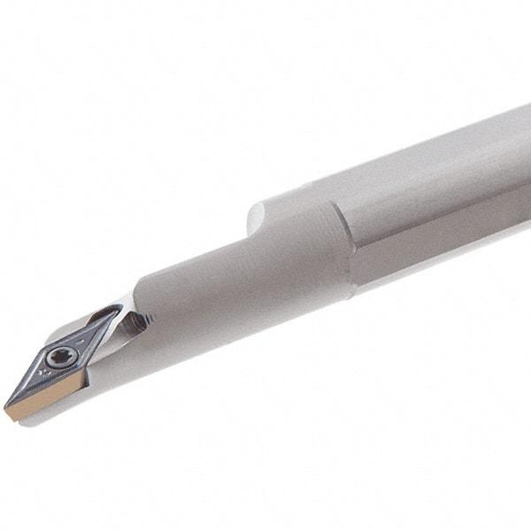 Iscar - 25mm Min Bore Diam, 200mm OAL, 20mm Shank Diam, S-SVJC Indexable Boring Bar - 37mm Max Bore Depth, VC.T 1103.. Insert, Screw Holding Method - USA Tool & Supply