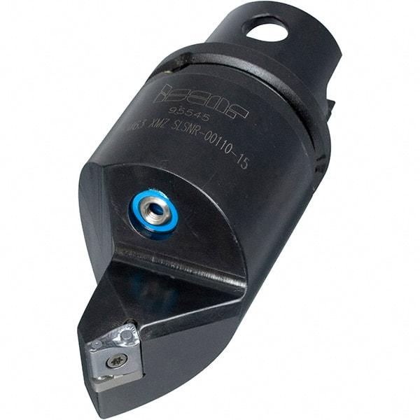 Iscar - 63mm Min Bore Diam, 450mm OAL, 50mm Shank Diam, S-PCLN Indexable Boring Bar - 70mm Max Bore Depth, CN.. 1906.. Insert, Clamp Holding Method - USA Tool & Supply
