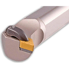 Iscar - 42mm Min Bore Diam, 300mm OAL, 32mm Shank Diam, S-DDUN Indexable Boring Bar - 45mm Max Bore Depth, DNM.. 15.. Insert, Clamp Holding Method - USA Tool & Supply