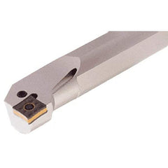 Iscar - 50mm Min Bore Diam, 400mm OAL, 40mm Shank Diam, S-PQLN Indexable Boring Bar - 50mm Max Bore Depth, QNMG 1204.. Insert, Clamp Holding Method - USA Tool & Supply