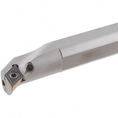 Iscar - 20mm Min Bore Diam, 180mm OAL, 16mm Shank Diam, S-SDUC Indexable Boring Bar - 25mm Max Bore Depth, DC.. 0702.. Insert, Screw Holding Method - USA Tool & Supply