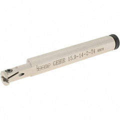 Iscar - 0.551" Min Bore Diam, 5" OAL, 5/8" Shank Diam, GEHI Indexable Boring Bar - 0.157" Max Bore Depth, GEPI Insert, Clamp Holding Method - USA Tool & Supply
