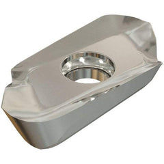 Iscar - APCR220632 HM Grade IC28 Carbide Milling Insert - Uncoated, 0.2362" Thick, 3.2mm Corner Radius - USA Tool & Supply