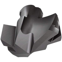 Iscar - Series ICK, 0.24" Diam Grade IC908 140° Replaceable Drill Tip - Carbide, TiAlN Finish, 6 Seat Size, Through Coolant - USA Tool & Supply