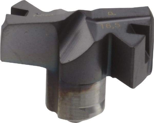 Iscar - Series FCP, 0.65" Diam Grade IC908 Replaceable Drill Tip - Carbide, TiAlN Finish, 16 Seat Size, Through Coolant - USA Tool & Supply