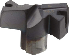 Iscar - Series FCP, 0.65" Diam Grade IC908 Replaceable Drill Tip - Carbide, TiAlN Finish, 16 Seat Size, Through Coolant - USA Tool & Supply