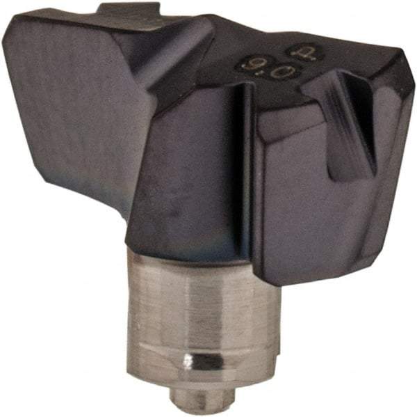 Iscar - Series FCP, 0.354" Diam Grade IC908 Replaceable Drill Tip - Carbide, TiAlN Finish, 9 Seat Size, Through Coolant - USA Tool & Supply