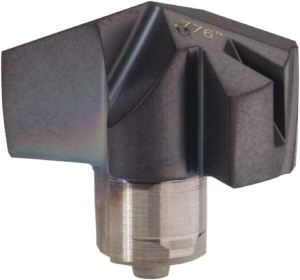Iscar - Series ICP, 0.776" Diam Grade IC908 140° Replaceable Drill Tip - Carbide, TiAlN Finish, 19 Seat Size, Through Coolant - USA Tool & Supply
