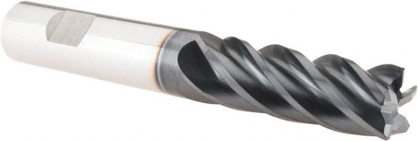 Iscar - 3/4" Diam 5 Flute Solid Carbide 0.04" Corner Radius End Mill - USA Tool & Supply