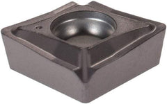 Iscar - XCMT 10T308, 83.5° IC908 Grade Drill Chamfer Insert - MF Chipbreaker, TiAlN Coated, Series Multifunction Tools - USA Tool & Supply