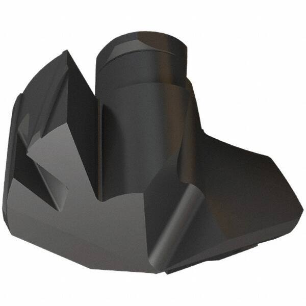 Iscar - Series ICK-2M, 0.39" Diam Grade IC908 140° Replaceable Drill Tip - Carbide, TiAlN Finish, 9 Seat Size, Through Coolant - USA Tool & Supply