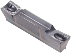 Iscar - 3002HGPL Y Grade IC908, 3mm Cutting Width Carbide Grooving Insert - 1.8mm Max Depth of Cut, Neutral, 0.2mm Corner Radius, TiAlN Finish - USA Tool & Supply