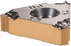 Iscar - 16IRM Internal Right Hand 18 UN Laydown Threading Insert - Grade IC808, TiAlN Coated Carbide, 9.53mm Inscribed Circle - USA Tool & Supply