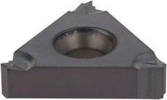 Iscar - 16ERB External Right Hand ISO Laydown Threading Insert - Grade IC908, TiAlN Coated Carbide, 9.53mm Inscribed Circle - USA Tool & Supply