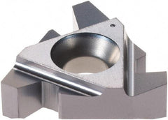 Iscar - 22IR Internal Right Hand 4 Acme Laydown Threading Insert - Grade IC908, TiAlN Coated Carbide, 12.7mm Inscribed Circle - USA Tool & Supply