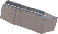 Iscar - 235A46GIMP A Grade IC908, 2.35mm Cutting Width Carbide Grooving Insert - 1mm Max Depth of Cut, Left Hand, 0.05mm Corner Radius, TiAlN Finish - USA Tool & Supply
