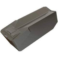 Iscar - 406GIMN Grade IC907, 4mm Cutting Width Carbide Grooving Insert - 1.6mm Max Depth of Cut, Neutral, 0.6mm Corner Radius, TiAlN Finish - USA Tool & Supply