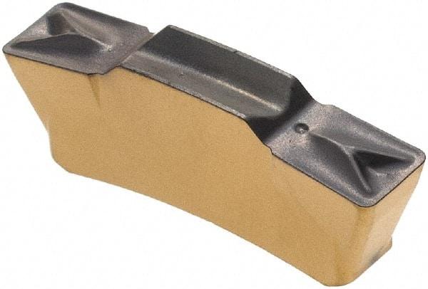 Iscar - 304TGMF Grade IC830, 3mm Cutting Width Carbide Grooving Insert - 1.8mm Max Depth of Cut, Neutral, 0.4mm Corner Radius, TiAlN Finish - USA Tool & Supply