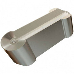 Iscar - 500250GIPA Grade IC806, 5mm Cutting Width Carbide Grooving Insert - 2.5mm Max Depth of Cut, Neutral, 2.5mm Corner Radius, TiAlN Finish - USA Tool & Supply