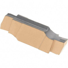 Iscar - 178010GIPI Grade IC830, 1.78mm Cutting Width Carbide Grooving Insert - 2.5mm Max Depth of Cut, Neutral, 0.1mm Corner Radius, TiAlN Finish - USA Tool & Supply