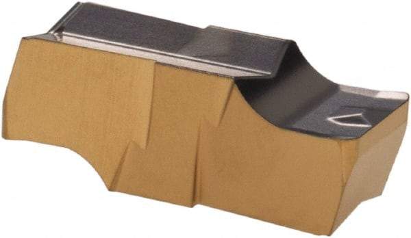 Iscar - 478055GIPI Grade IC808, 4.78mm Cutting Width Carbide Grooving Insert - Neutral, 0.55mm Corner Radius, TiAlN Finish - USA Tool & Supply