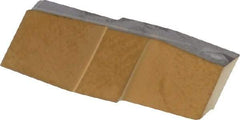 Iscar - 270010GIP Grade IC830, 2.7mm Cutting Width Carbide Grooving Insert - 13mm Max Depth of Cut, Neutral, 0.1mm Corner Radius, TiAlN Finish - USA Tool & Supply