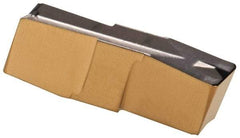 Iscar - 300040GIP E Grade IC830, 3mm Cutting Width Carbide Grooving Insert - 1.8mm Max Depth of Cut, Neutral, 0.4mm Corner Radius, TiAlN Finish - USA Tool & Supply