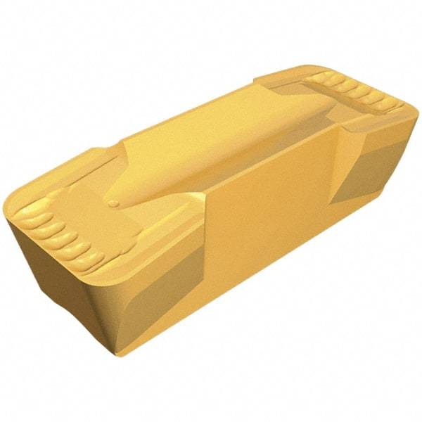Iscar - 1100120GDPY Grade IC830, 11mm Cutting Width Carbide Grooving Insert - 6.6mm Max Depth of Cut, Neutral, 1.2mm Corner Radius, TiAlN Finish - USA Tool & Supply