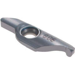 Iscar - 10300150MIFR Grade IC908, 3mm Cutting Width Carbide Grooving Insert - 9mm Max Depth of Cut, Neutral, 1.5mm Corner Radius, TiAlN Finish - USA Tool & Supply