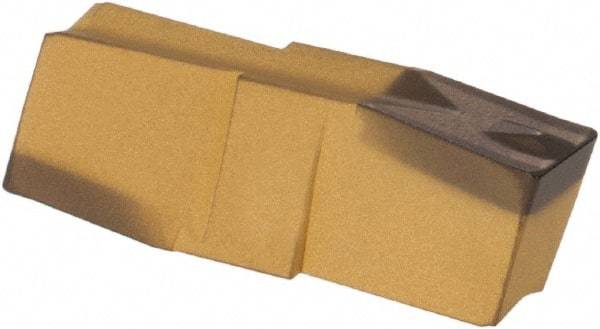 Iscar - 300020GIP E Grade IC8250, 3mm Cutting Width Carbide Grooving Insert - 1.8mm Max Depth of Cut, Neutral, 0.2mm Corner Radius, TiCN/Al2O3/TiN Finish - USA Tool & Supply