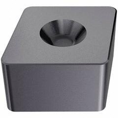 Iscar - CNGX453 T Grade IS6 Ceramic Turning Insert - Uncoated, 80° Diamond, 1/2" Inscr Circle, 5/16" Thick, 3/64" Corner Radius - USA Tool & Supply
